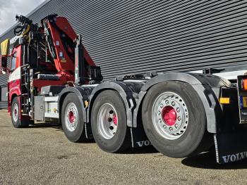 FM 420 8x2 / HIAB HOOKLIFT + 30 t/m CRANE - KRAN